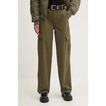 Dámské džíny Džíny Guess Jeans dámské, high waist, W4YB61 WGCV1 W4YB61.WGCV1 zelená 78J, vel. 31