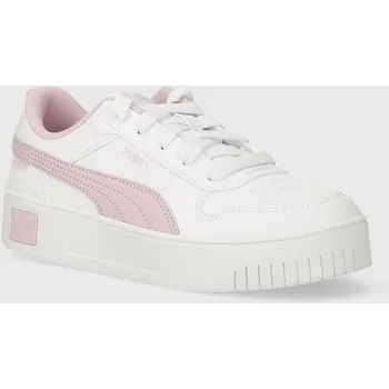 Dívčí tenisky Dětské sneakers boty Puma Carina Street PS béžová barva 393847 30X, EUR 30