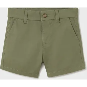 Dětské kraťasy Mayoral chino basic 207.3B.Baby.PPYA zelená 77X, vel. 104