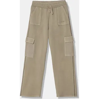 Chlapecké kalhoty Dětské bavlněné tepláky Guess J5RQ14.KAD74.PPYA zelená 81X, vel. 122-125