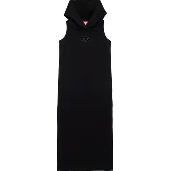 Dámské šaty Dětské bavlněné šaty Diesel DYTES DRESS černá barva, midi, J02203 99X, vel. 132