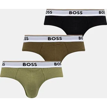 Boxerky Spodní prádlo BOSS Brief 3P Power 3-pack 50531681 zelená 91X, vel. S