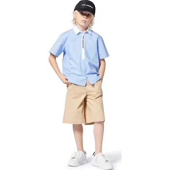 Pánské kraťasy Dětské kraťasy Karl Lagerfeld béžová barva, nastavitelný pas, Z30566 Z30566.162.174 80X, vel. 162