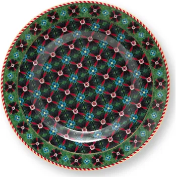 PIP Studio Dezertní talíř Clover zelená 12cm 51.001.479