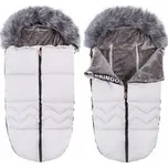 Zimní fusak s kožíškem 4v1 SPRINGOS FLUFFY bílý