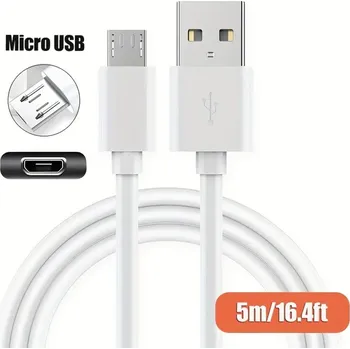Záznamové zařízení Nabíjecí kabel USB 2.0 micro 5m