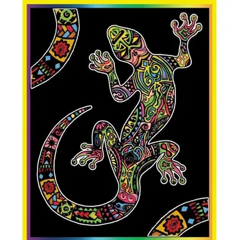 RC model ostatní Colorvelvet Sametový obrázek Mlok 47x35cm