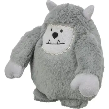 Hračka pro psa TRIXIE Vánoční Yeti, 20 cm, se zvukem, plyš, šedá