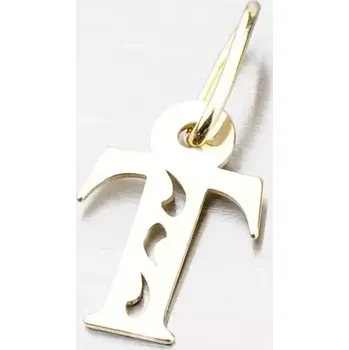 Přívěsek Přívěsek žluté zlato 585 písmeno T 442-0002-T