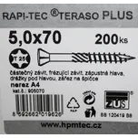 Vruty RAPI-TEC TERASO PLUS 5x70mm TX25 nerez A4