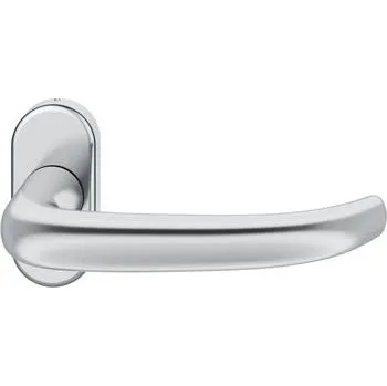 Dveřní kování FSB protipožární klika rámové dveře 09 1053 pružina B oválná rozeta nerez matná