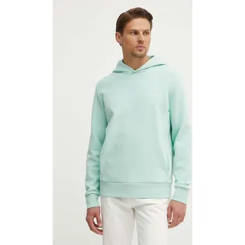Pánská mikina Mikina Calvin Klein K10K109927 tyrkysová 65X, vel. S