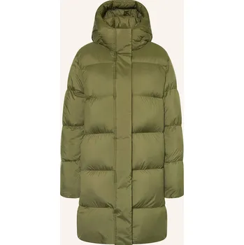 Dámský kabát Tommy Hilfiger Dámský Péřový Kabát, olivová, 42