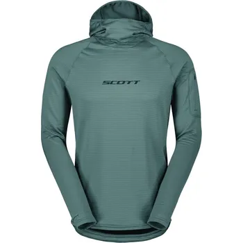 Cyklistická bunda SCOTT mikina s kapucí Defined Light 2026 Modrá XL Pánské