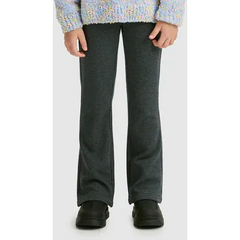 Reserved - Zateplené kalhoty flare - tmavě šedá - 988FF-90M - 988FF-90M-122