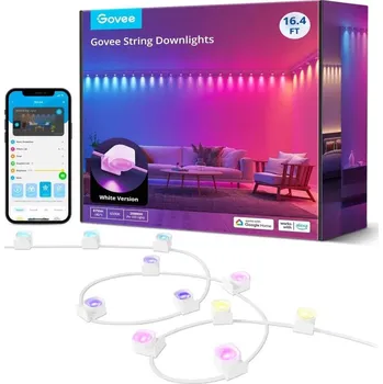 Govee - RGBIC LED String Downlights 5m Wi-Fi