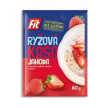 Rýžová kaše Jahoda 60 g