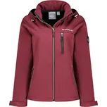 GEOGRAPHICAL NORWAY bunda dámská TOUNIA LADY sofsthell XXL bordó