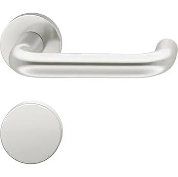 Stavební výplň FSB požární dveřní kování, pro pas. křídlo 79 1070 AGL DIN, krycí, stříbrný elox