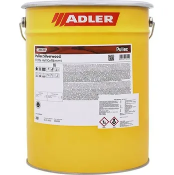 barva a nátěr na dřevo ADLER Pullex Silverwood - impregnační lazura 20 l Hliníkově