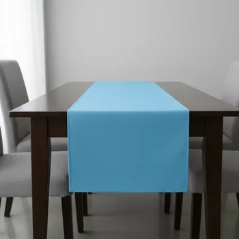 ubrus Ubrus - běhoun na stůl MANUEL světle modrá 40x180 cm Mybesthome