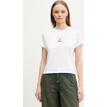 Pánské tričko Bavlněné tričko Abercrombie & Fitch KI157.5015.100 bílá 00X, vel. XXS