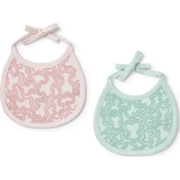 Dětský podbradník Tous KaosP 2-pack KaosP.2215 růžová 03X, vel. ONE SIZE