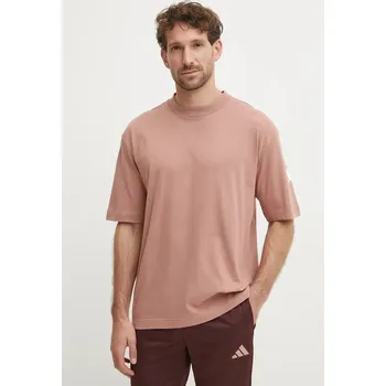 Bavlněné tričko adidas Essentials JF3620 oranžová 32X, vel. M