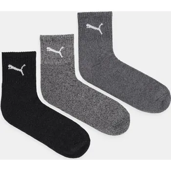 Pánské ponožky Ponožky Puma (3-pack) 906110 90611003 šedá 90X, vel. 39/42