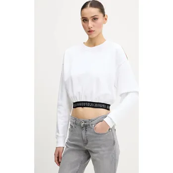 Dámská mikina Mikina Karl Lagerfeld Jeans A2W20062 bílá 00X, vel. L