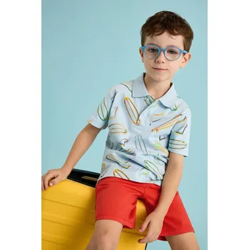 Dětské kraťasy Mayoral 204.5J.Mini.PPYA červená 33X, vel. 104