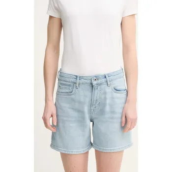 Dámské kraťasy Džínové šortky Pepe Jeans FITTED SHORT HW MARY PL801191PG7 modrá 50X, vel. 26