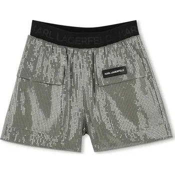 Chlapecké kraťasy Dětské kraťasy Karl Lagerfeld Z30448.114.150 zelená 97X, vel. 150