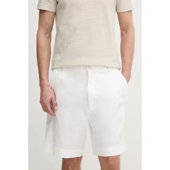 Pánské kraťasy Kraťasy BOSS pánské, bílá barva, 50546320 00X, vel. 48