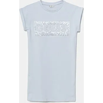 Dívčí šaty Dívčí šaty Guess J5GK06.KAE24.PPYA modrá 05X, vel. 122-125