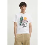 Bavlněné tričko Levi's GRAPHIC CREWNECK TEE 22491.1833 bílá 00X, vel. S