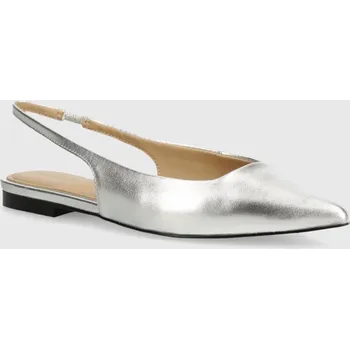 Dámské baleríny Baleríny Aldo Valegyn stříbrná barva, s odkrytou patou, 13741497.Valegyn SLV, EUR 36