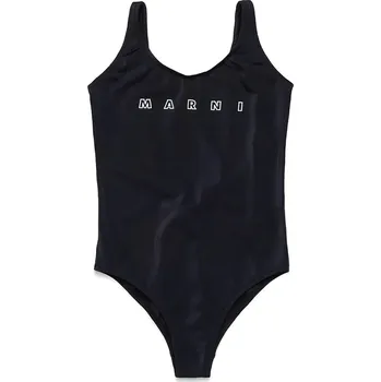 Dámské plavky Jednodílné dětské plavky Marni MM20F SWIMSUIT černá barva, M01350 99X, vel. 132