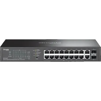 Switch TP-Link OMADA switch ES220GP (18xGbE,2xSFP,16xPoE+,150W)