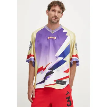 Pánské tričko Tričko adidas Originals TEAM JERSEY JX1700 žlutá 11X, vel. S