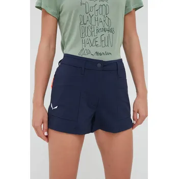 Outdoorové šortky Salewa Puez DST tmavomodrá barva, medium waist, 00-0000028315 00.0000028315 59X, vel. S