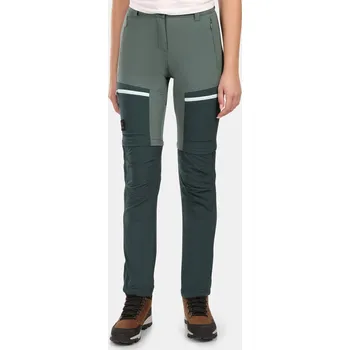 Dámské kalhoty Dámské outdoorové kalhoty KILPI Hosio zelené Velikost: 38 Short