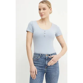 Dámská móda Tričko Guess KARINA W5GP43.KCTC2 modrá 05X, vel. S