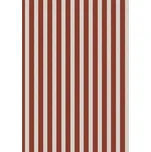 Role balícího papíru Ib Laursen 5 m červené pruhy