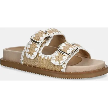 Dámské pantofle Pantofle Aldo KRAVIS dámské, béžová barva, 13902535 80X, EUR 36