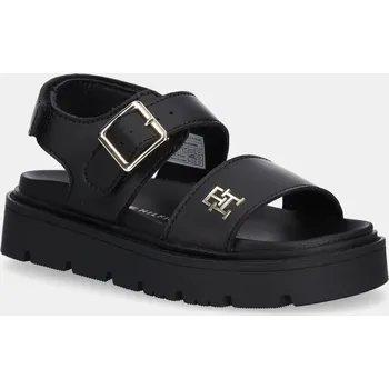 Dívčí sandály Dětské sandály Tommy Hilfiger černá barva, T3A2-33785 T3A2.33785.30.34 99X, EUR 31