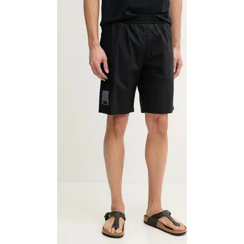 Pánské kraťasy Kraťasy Karl Lagerfeld pánské, černá barva, 552600.265709 99X, vel. S
