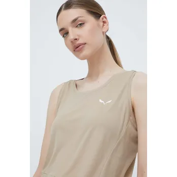Sportovní top Salewa PUEZ SPORTY DRY 00.0000028634 béžová 08X, vel. L