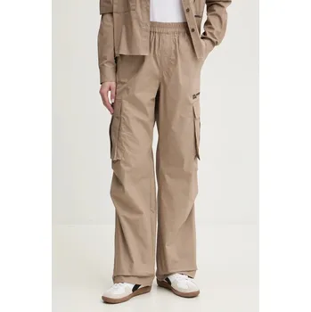 Dámské kalhoty Kalhoty Karl Lagerfeld Jeans A1W10062 béžová 80A, vel. XS