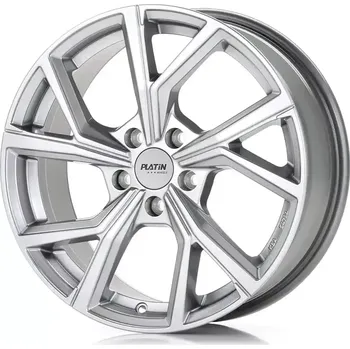 Alu kolo Platin P115 Bright Silver 6,5x16 (4x100 ET37) 60,1 + od 2 kusů DOPRAVA ZDARMA!